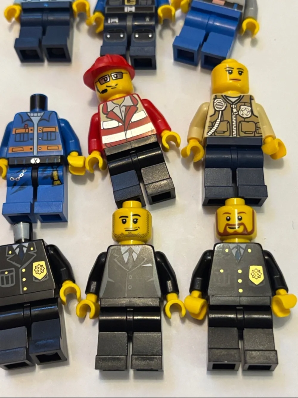 LEGO CITY MinifigureS LEGO Rescue LEGO Police Figures LEGO MINIFIGS LEGO HEROS